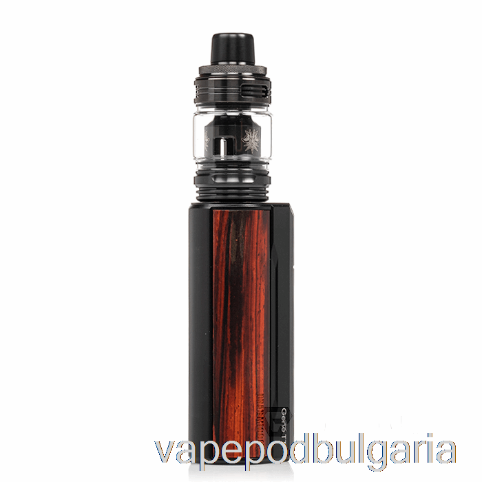 Vape Течности Voopoo Drag M100s стартов комплект черно и тъмно дърво